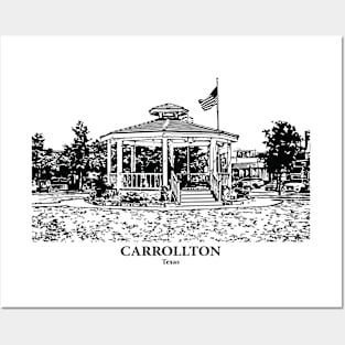 Carrollton - Texas Posters and Art